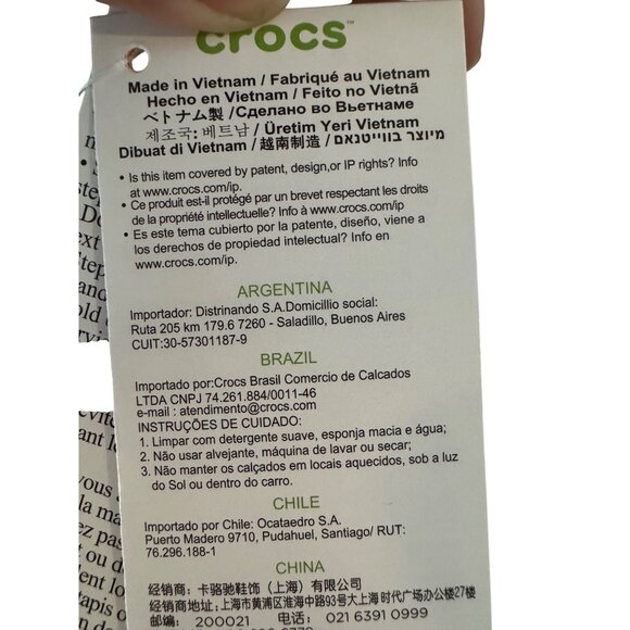 Crocs Classic Mega Crush Clog Unisex M5/W7 Black Lightweight Durable Platform Sh - Picture 6 of 15